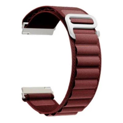 Лот: 25590810. Фото: 1. Ремешок LYAMBDA Navi 20mm Wine... Другое (аксессуары)