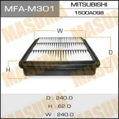 Лот: 18593774. Фото: 1. Воздушный фильтр masuma mitsubishi... Расходные материалы