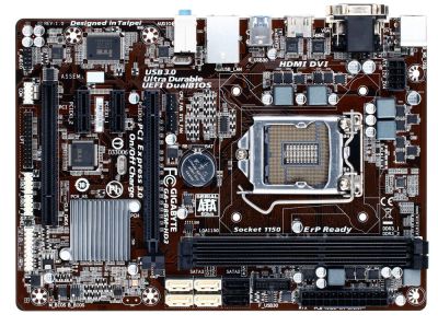 Лот: 6488275. Фото: 1. Материнская плата Gigabyte GA-B85M-HD3... Материнские платы