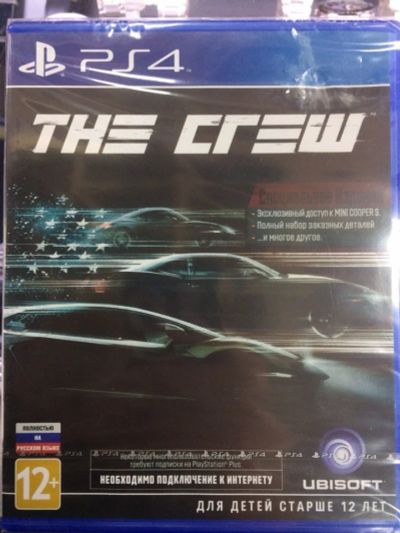 Лот: 6318218. Фото: 1. The Crew PS4 диск новый в упаковке. Игры для консолей