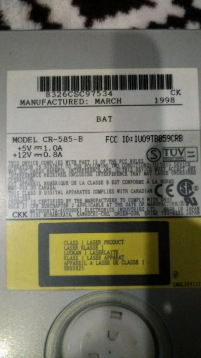 Лот: 12667216. Фото: 1. Сидюк. Приводы CD, DVD, BR, FDD