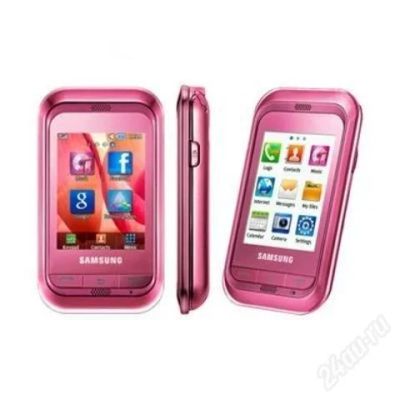 Лот: 1432561. Фото: 1. samsung champ c 3300 розовый... Кнопочные мобильные телефоны