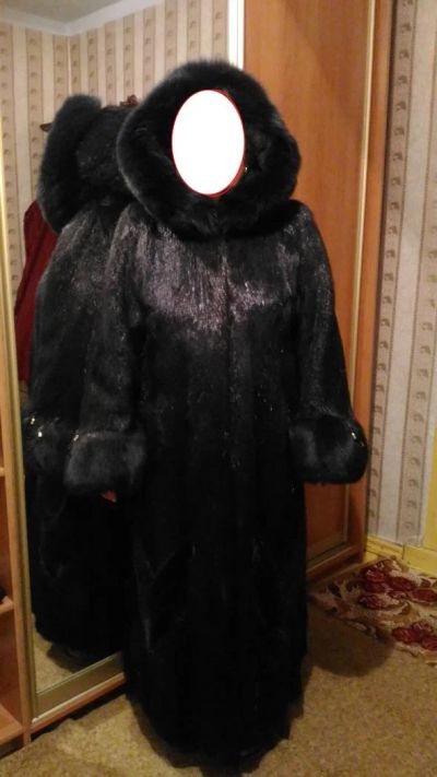 Лот: 8509035. Фото: 1. Шуба нутрия 50-56. Верхняя одежда