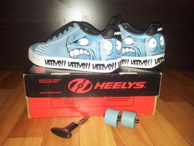 Лот: 5557906. Фото: 1. Роликовые кроссовки Heelys р.36-36... Кеды, кроссовки