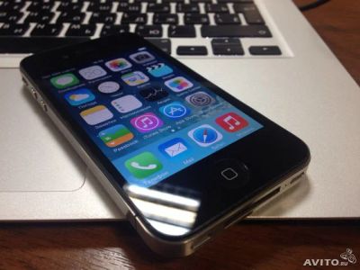 Лот: 3899390. Фото: 1. Apple iPhone 4 16GB в ОТС РСТ... Смартфоны