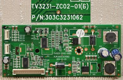 Лот: 4356266. Фото: 1. Led Drive TV3231-ZC02-01(B) тв... Печатные платы