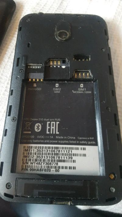 Лот: 11334428. Фото: 1. HTC desire 210 dual SIM. Смартфоны