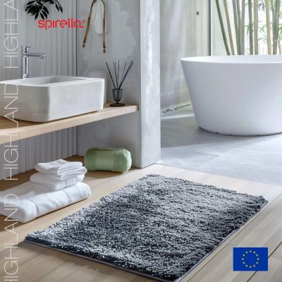 Лот: 24943520. Фото: 1. Коврик для ванной 60x90см Spirella... Аксессуары для ванной