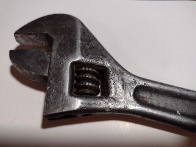 Лот: 22176587. Фото: 1. Ключ разводной (36 мм, СССР). Ручной инструмент
