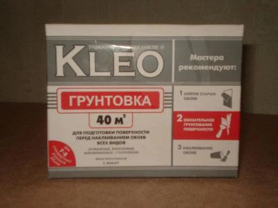 Лот: 168314. Фото: 1. Грунтовка "KLEO". Краски, лаки, растворитель