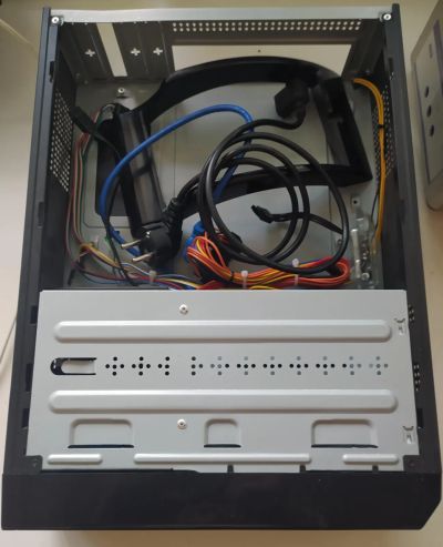 Лот: 20674979. Фото: 1. Корпус ПК mATX slim. Корпуса, блоки питания
