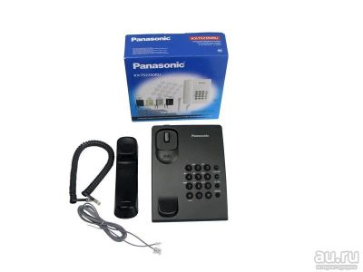 Лот: 11819678. Фото: 1. Новый Panasonic KX-TS2350 (чёрный... Проводные телефоны