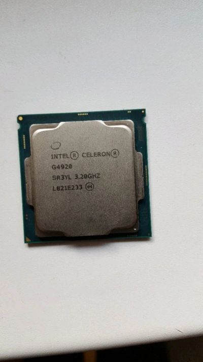 Лот: 13649273. Фото: 1. Проц Intel Celeron G4920. Процессоры