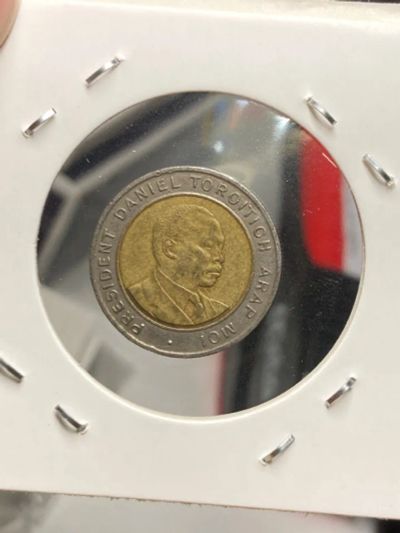 Лот: 19319793. Фото: 1. Кения 5 шиллингов, 1995. Африка