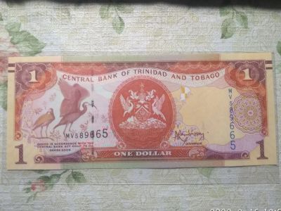 Лот: 18789435. Фото: 1. 1 доллар 2006г. Тринидад и Тобаго... Америка