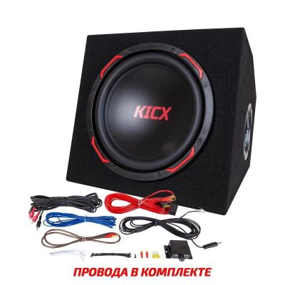 Лот: 15164426. Фото: 1. Kicx GT301BA, 12", мощность номинальная... Сабвуферы