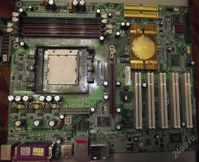 Лот: 1054395. Фото: 1. EPoX EP-9NDA3J Socket S939. Материнские платы