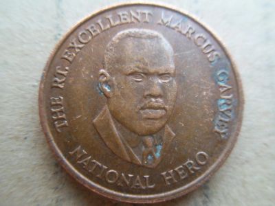 Лот: 6828441. Фото: 1. Ямайка 25 центов 1995. Америка