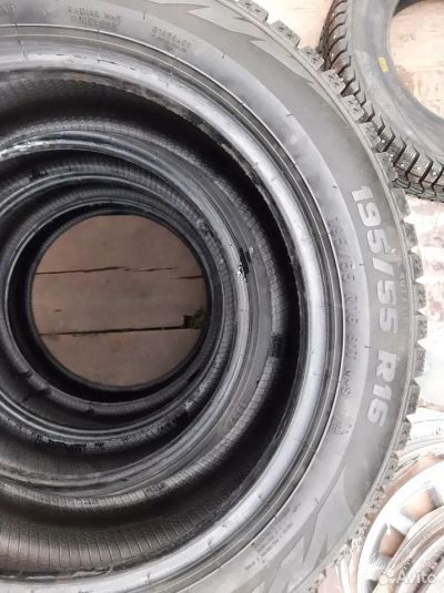 Лот: 19569111. Фото: 1. Pirelli Formula Ice 195/55 R16. Шины