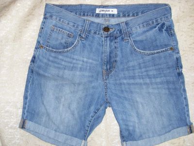 Лот: 11343146. Фото: 1. Джинсовые шорты новые 46 размер. Брюки, шорты