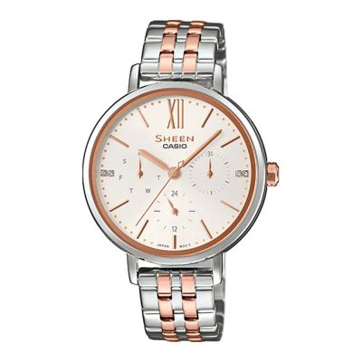 Лот: 23828515. Фото: 1. Женские часы CASIO Sheen SHE-3064SPG-7AUER. Оригинальные наручные часы
