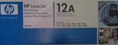 Лот: 654898. Фото: 1. Тонер-картридж HP Q2612A (HP 12A... Картриджи, расходные материалы