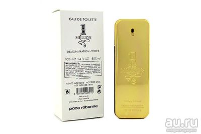 Лот: 8830101. Фото: 1. Paco Rabanne 1 Million 100ml... Мужская парфюмерия