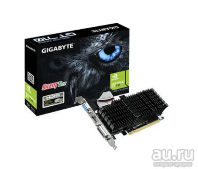 Лот: 13202522. Фото: 1. Gigabyte Gt710 1024mb Ddr3. Видеокарты