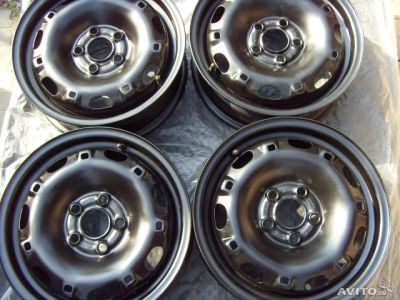 Лот: 5347914. Фото: 1. r14 5*100 VW Polo/Skoda Fabia. Диски