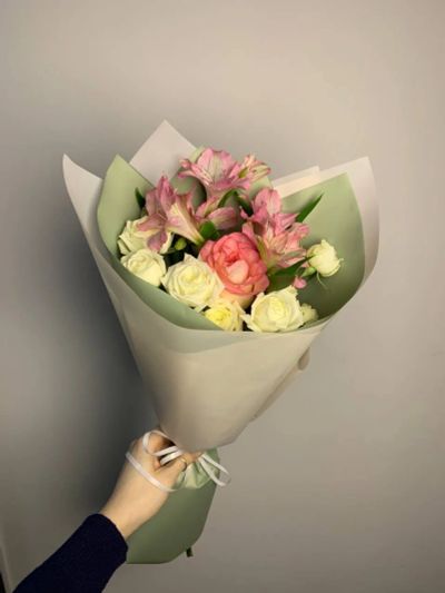 Лот: 25801824. Фото: 1. 3. Букет- комплимент. Свежие цветы