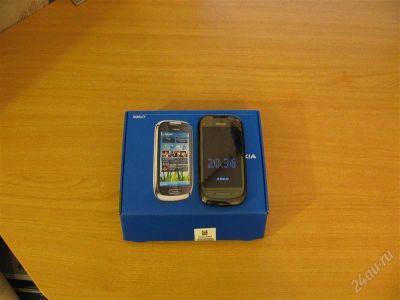 Лот: 1516555. Фото: 1. Nokia C7 - Black + Гарантия до... Смартфоны