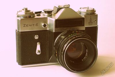 Лот: 5972624. Фото: 1. фотоаппарат зенит-е. Плёночные зеркальные