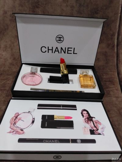 Лот: 15613132. Фото: 1. Подарочный набор Chanel 5в1. Женская парфюмерия