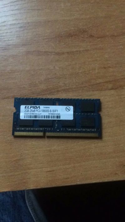 Лот: 14328117. Фото: 1. Elpida 2gb ddr3. Оперативная память