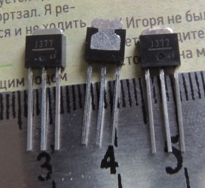 Лот: 13292317. Фото: 1. Полевой транзистор, ключ 2SJ377... Транзисторы