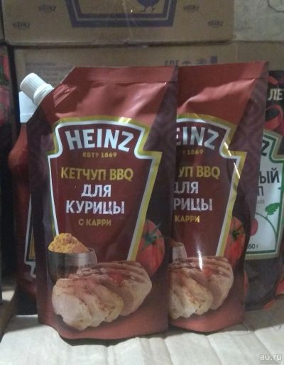 Лот: 17271234. Фото: 1. кетчуп барбекю для курицы Heinz... Приправы, специи