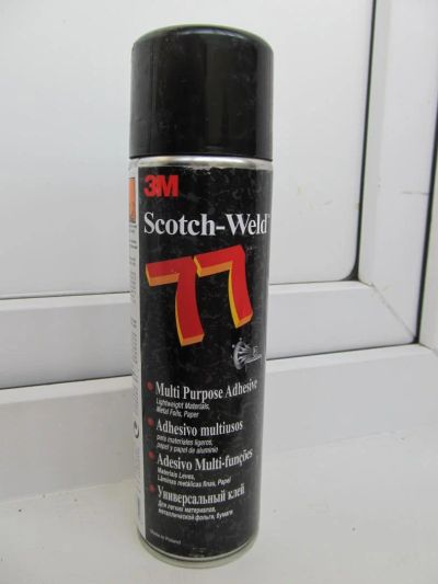 Лот: 6239037. Фото: 1. Клей аэрозольный 3M Scotch-Weld... Клеи, герметики, пена монтажная, клейкие ленты