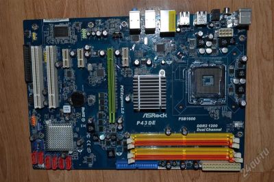 Лот: 2631400. Фото: 1. Материнская плата ASRock LGA775... Материнские платы