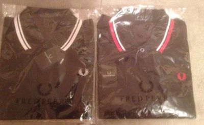 Лот: 5456489. Фото: 1. Fred Perry (2 поло). Футболки, поло