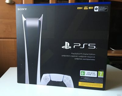 Лот: 18088389. Фото: 1. PlayStation 5 Digital Edition... Игровые приставки, консоли