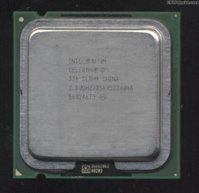 Лот: 6701924. Фото: 1. Intel celeron D 336 2.8 ГГц... Процессоры