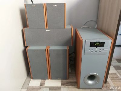 Лот: 15146862. Фото: 1. Колонки Sven ihoo T100, комплект... Активные акустические системы
