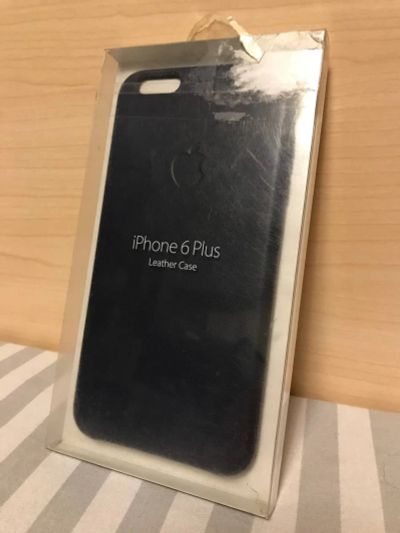 Лот: 23520746. Фото: 1. Чехол для iPhone 6 Plus тёмно-синий. Чехлы, бамперы