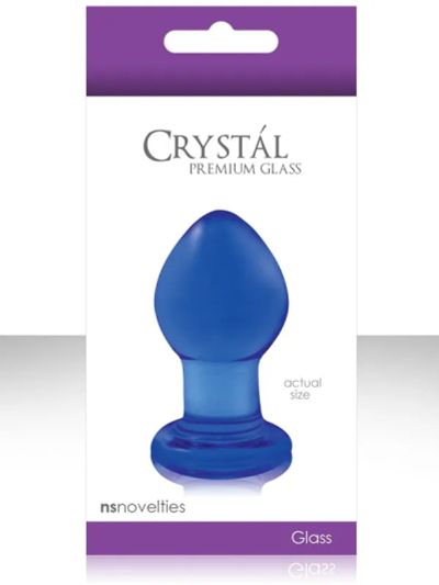 Лот: 22070722. Фото: 1. Малая анальная пробка Crystal... Игрушки