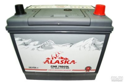 Лот: 12609602. Фото: 1. Аккумулятор Alaska CMF 65 А/ч... Аккумуляторы