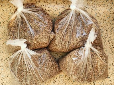 Лот: 15824578. Фото: 1. Гречка 4 пакета. Крупы, сыпучие продукты