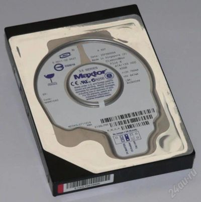 Лот: 1069197. Фото: 1. IDE 40Gb Maxtor DiamondMax Plus... Жёсткие диски (HDD)
