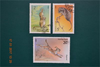 Лот: 8884652. Фото: 1. Марки СССР 1985г. из серии Животные... Марки