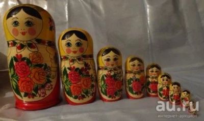 Лот: 17040656. Фото: 1. Матрешка традиционная 10 кукол. Сувенирные наборы