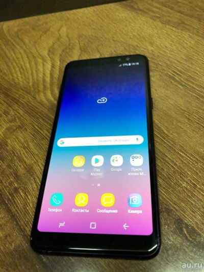 Лот: 13856520. Фото: 1. Смартфон Samsung Galaxy A8 (2018... Смартфоны